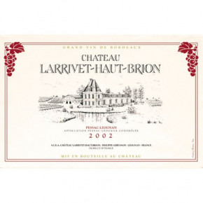 Essuie verres - Château Larrivet Haut Brion