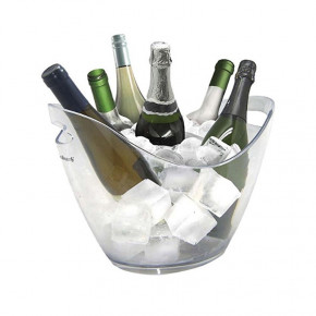 Vasque 6 bouteilles transparente - Vin Bouquet