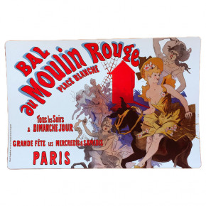 Set de table plastique Moulin Rouge