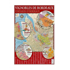 Carte touristique vignobles...