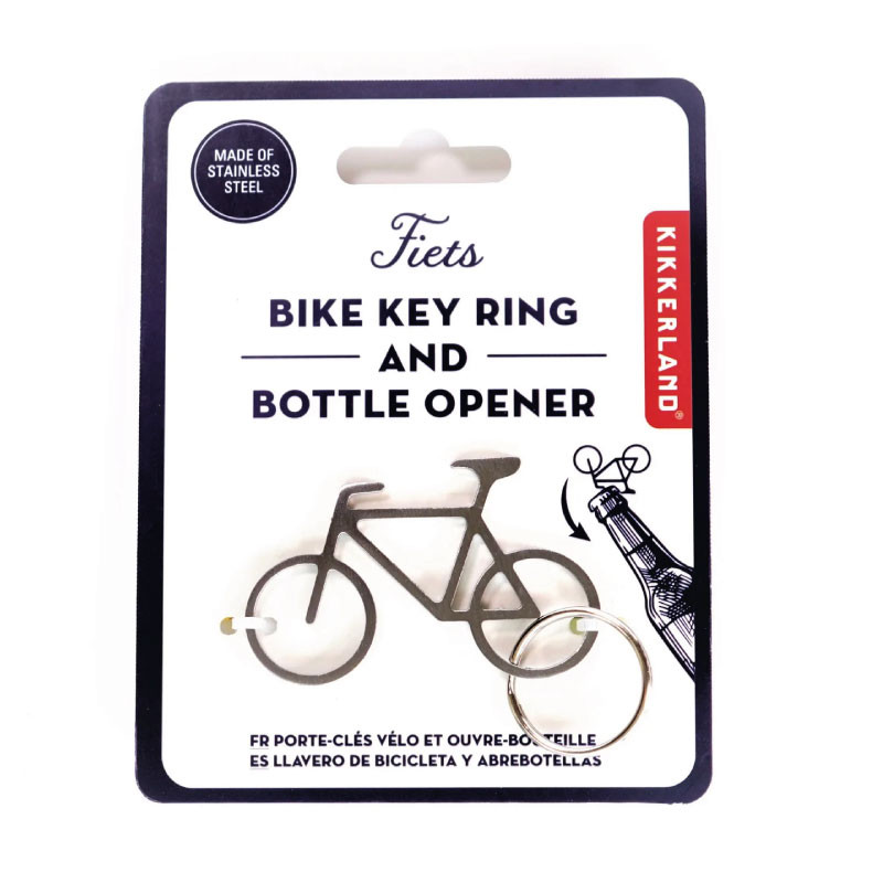 Porte clés cycliste, décapsuleur j'peux pas j'ai vélo, porte clés homme -  Un grand marché